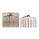 Real Techniques Au Naturale Makeup Brush Kit For Foundation 9 Piece Set